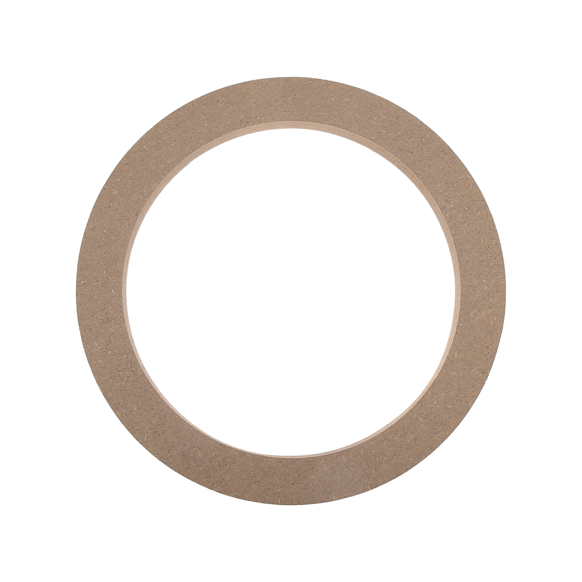 Unique Bargains 4 Pcs 6.5" Wooden Car Speaker Spacer Rings Adapter Bracket Holder