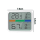 thumbnail image 2 of Termómetro interior, monitor digital de temperatura y humedad con indicador de registros mínimos y máximos, 2 of 5