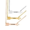 Next Day Shipping Personalized Arrow-Shaped Name Necklace