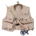 thumbnail image 2 of Multi Pocket Waistcoat Trout Fishing Gear Accessories Multifunctional, 2 of 13