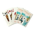 thumbnail image 1 of Lavallette, New Jersey, Turtles, Lantern Press, Premium Playing Cards, 52 Card Deck with Jokers, USA Made, 1 of 5