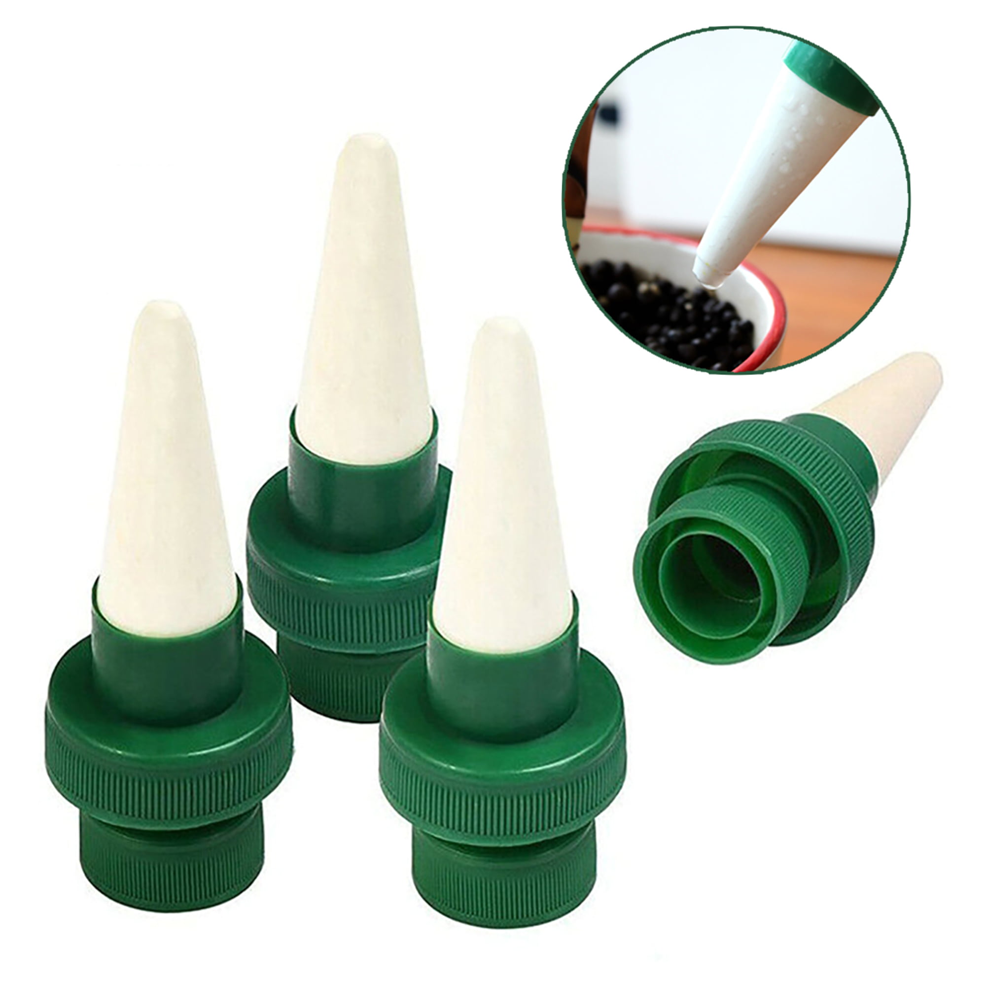 1PC Automatic Plant Waterer Ceramic Self Watering Spikes Flower Drip Garden Tool
