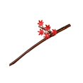 thumbnail image 5 of Eoperou Chinese Style Hair Stick Flower Faux Pearls Decor Hair Chopstick Handmade Wooden Hair Stick Head Accessories, 5 of 8