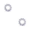 thumbnail image 2 of Wisewang Nipples Rings Fashionable Trendy Comfortable Convenient Durable Sturdy Decorative Jewelry Pedant Jewelries for Dressing Silvering Light Blue 2Set, 2 of 6