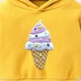 thumbnail image 6 of Gubotare Hoodie Boys Crew Hooded Sweatshirt, and Toddler Kids Hoodie Size 18 24 Months (Yellow,18-24 Months), 6 of 7