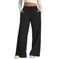thumbnail image 5 of Landzoo Teen Girls Athletic Pants Straight Leg Sweatpants With Pockets And Drawstring Fall Casual Kid Girls Baggy Trousers, 5 of 5