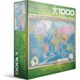thumbnail image 4 of Eurographicspuzzles - Map of the World - Jigsaw Puzzle - 1000 Pieces, 4 of 4