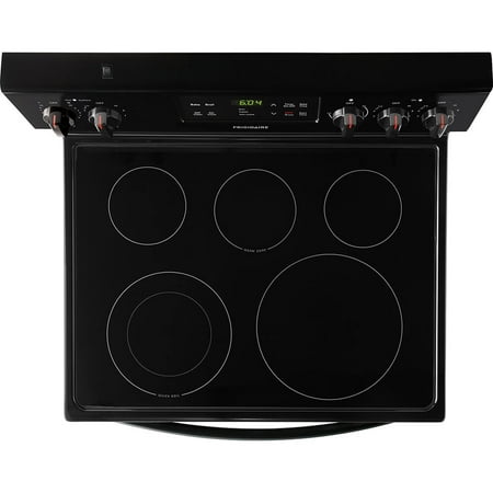 Frigidaire - Self-Cleaning Freestanding Electric Range - Black