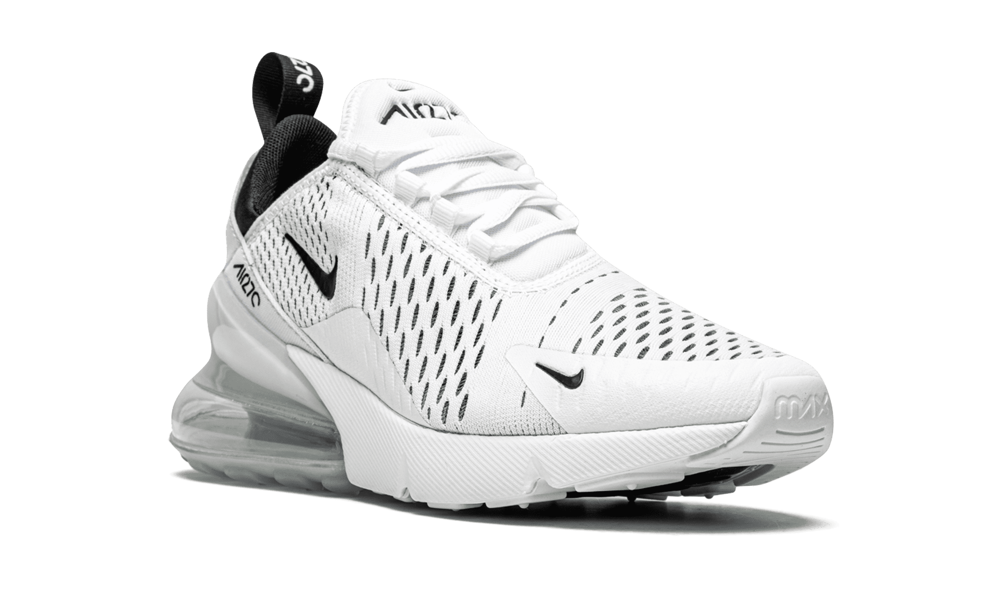 NIKE WOMENS AIR MAX 270 MNS WMNS "White / Black" AH6789 100 from Stadium Goods