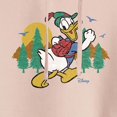 thumbnail image 3 of Disney - Mickey & Friends - Donald Duck Happily Going on a Hike - Juniors Cropped Pullover Hoodie, 3 of 5