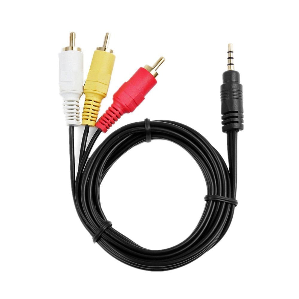 A V Audio Video Tv Cable For Philips Portable Dvd Player Pet741 C 37 Pet741m 37 Brand New High Quality Av Tv Out Video Cable Lead By Eptech Walmart Com Walmart Com