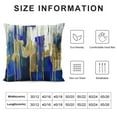 thumbnail image 5 of PHYHOO   Abstract Art Cushion Cases Navy Gold Grey Pillow Covers, Geometry Stripe Throw Pillow Covers  Golden Metallic Sequins Dark Blue Tie Dye Modern Cushion Cases, 5 of 5