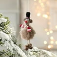 thumbnail image 5 of Cute Mouse Plush Hanging Ornament Christmas Tree Decoration Rodent Doll Holiday Home Decor Festive Accent Piece, 5 of 6
