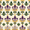 Beige Floral Pattern, variant on Yayeee Tablecloths 54" x 54" Rectangle Wrinkle Resistant Party Table Cover, Gold and Purple Floral Pattern