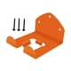 thumbnail image 2 of Organizador de garaje de montaje en pared para cortacésped, resistente, con organización de tornillos Naranja, 2 of 9