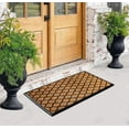 thumbnail image 6 of A1HC Natural Coir & Rubber Door Mat, 30x48, Thick Durable Doormats for Outdoor Entrance, Heavy Duty Large Size Doormat, Anti-Shed Doormat, Fade-Resistant Door mat, Long Lasting, Front Porch Entry Rug, 6 of 6