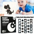 thumbnail image 3 of Daily Mix Store Baby Visual Stimulation Cards High Contrast Flash Cards Early Learning for Infant Toys Gift Book Educational, 3 of 8