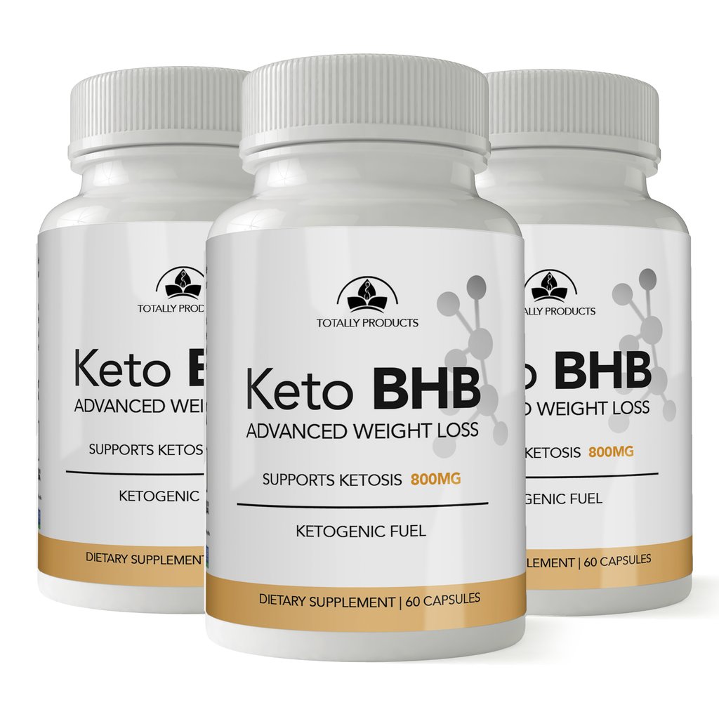 Totally Products Keto BHB Ketogenic Weight Loss Supplement, 800 mg, 60 ...