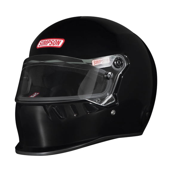 Simpson 9950048 Vudo SA2025 Matte Black Helmet, X-Large
