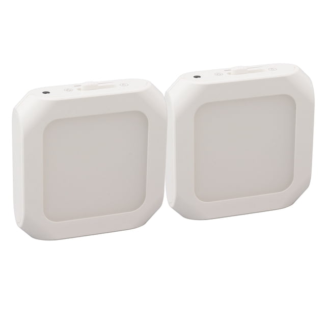 TOPINCN Luces Nocturnas LED Enchufables En La Pared, Sensor De Movimiento, Luces Blancas Cálidas Regulables Para Pasillo, Escalera, Sensor De Movimiento Enchufable, Luz Nocturna