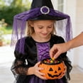 thumbnail image 6 of BOOMNY Halloween Toddler Girls Witch Dress Up Funny Hallowmas Party Outfits Sets Playful Stage Performance Clothes Set, 6 of 9