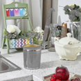 thumbnail image 3 of 4 Pcs Pasta Cooker Stainless Steel Pasta Basket With Wood Handle Kitchen Mesh Spider Pasta Strainer Skimmer Food Dumpling Noodle Strainer Blanching Ba, 3 of 5