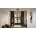 thumbnail image 3 of Quoizel Semi-Flush Mount 3-Light Semi-Flush Mount in Earth Black, 3 of 8