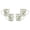 GREEN, variant on Bico Green Garden Toile De Jouy Ceramic Coffee Mugs Set of 4, 18 oz Large Tea Cups with Handle, Aesthetic Latte Mugs for Cappuccino Cocoa, Lead-Free, Dishwasher and Microwave Safe, Housewarming Gift