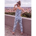 thumbnail image 3 of Conjunto 2 Piezas Unitalla, Blusa de Manga Corta con Botones y Pantalón Recto de Moda, Look Sofisticado para Mujer, 3 of 5