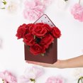 thumbnail image 4 of REGALWOVEN Florist Bouquet Envelope Box, Flower Package Gift Folding Paper Boxes Brown, 4 of 7
