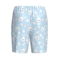 thumbnail image 4 of Yiaed Cute Bunny for Men's Soft Sleep Pajama Short Lounging Pajama Shorts-3X-Large, 4 of 8