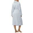 thumbnail image 2 of MOSHU Premium Robes for Women Super Soft Cozy Fleece Womens Robe Plush Long Bathrobe with Pockets, 2 of 8
