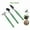 Green#3, variant on Tupukom Gardening Tools for Women Heavy Duty Gardening Hand Tools Kit Gardening Gift for Women Men Garden Supplies,3pcs