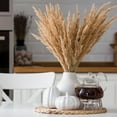 thumbnail image 5 of Uxcell Faux Pampas Grass, Boho Decor for Home Decoration Artificial Tall Fluffy Stems Cream Grass, 5 of 6