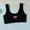 Black, variant on Girls First Bra Padded Soft Cup Support Bralette Casual Wear Everyday Comfort Fit Kids Training Bra(White,12-13 Years)