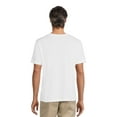 thumbnail image 5 of Athletic Works Men's and Big Men's Crew Neck Tee, 2-Pack, Sizes S-4XL, 5 of 6