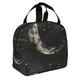 thumbnail image 2 of Easygdp Abstract Starry Sky Moon Bolsa Térmica Premium - Tela Oxford Impermeable, Gran Capacidad, Bolsillo Frontal, Unisex para Trabajo, Escuela, Actividades al Aire Libre y Picnics, 2 of 8