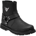 thumbnail image 2 of Harley-Davidson Men's Rambert 7-Inch Black Leather Motorcycle Boots D93491  BLACK, 2 of 5