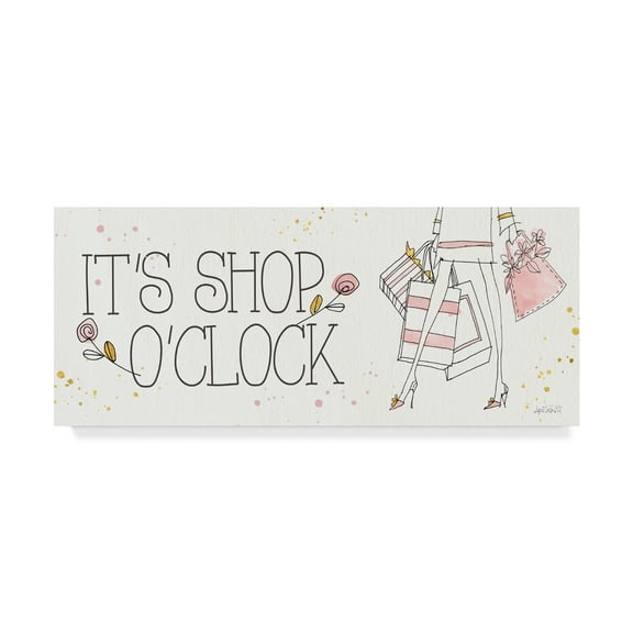 Trademark Fine Art 'Fashion Feet X' Canvas Art by Anne Tavoletti