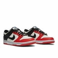 thumbnail image 3 of Big Kid's Nike Dunk Low Sail/Black-Black-Chile Red (DO6288 100) - 5.5, 3 of 5