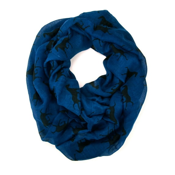 Horse Animal Print Soft Infinity Loop Scarf