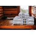 thumbnail image 3 of Quiet Valley - 4pc Set (2 Bath + 2 Hand) - White/Grey, 3 of 5