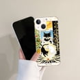 thumbnail image 2 of Lovers Tarot Case Compatible with iPhone 14 Plus,Aesthetic Art Design TPU Bumper Cover Case, 2 of 6