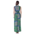 thumbnail image 5 of Womens Geometric Print V-Neck Maxi Dress, 5 of 5
