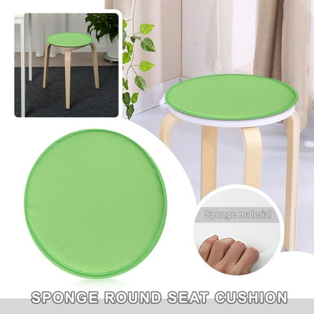 

Off Promotions! Round Cushion Dining Chair Cushion Solid Color Round Chair Cushion Strap Type Home Fabric Thickened Dining Chair Cushion Round Stool Cushion Mint Green 1Pc Seat Cushion