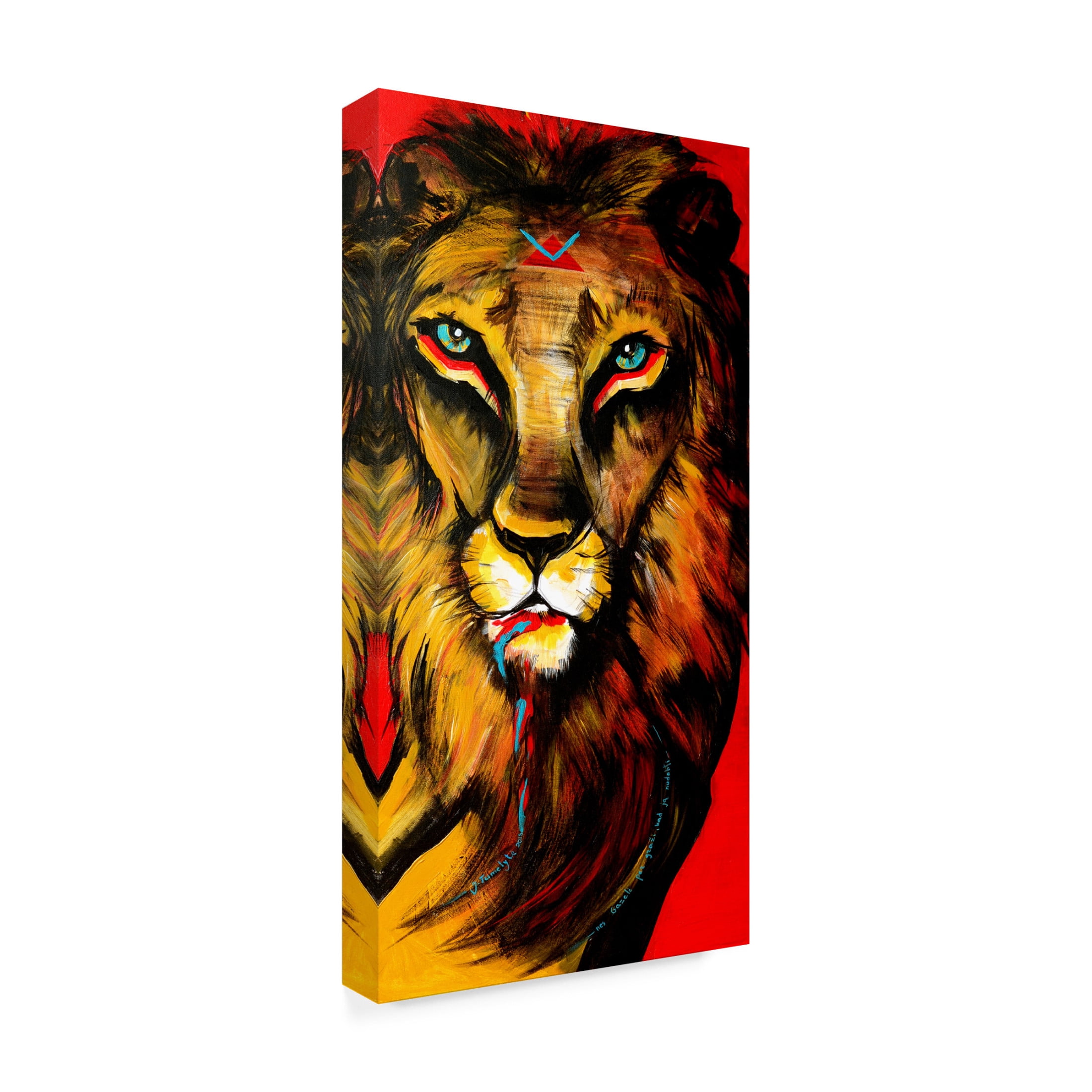 Trademark Fine Art Julija Belickien? Because Gazelle is too beautiful to kill Canvas Wall Art