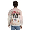 thumbnail image 5 of Happy Mother's Day Boxer with Flower Crown and Greeting Card All Over Print 3D Sweatshirt Unisex Merch Boxers Dog Lover Gifts Idea - 13004, 5 of 6