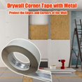 thumbnail image 2 of Drywall Corner Tape with Metal, Corner Tape Reinforced for Walls Drywall Joint, 2 of 5
