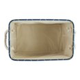thumbnail image 2 of Design Imports CAMZ14229 Bac Rectangulaire pour Animaux en Polyester Treillis Patte, Marine, 2 of 4