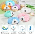 thumbnail image 4 of Uxcell 100% Cotton Yarn, 2 Packages of 100g/3.53oz(Per Skein 50g/137yards)/Coffee, 4 of 6